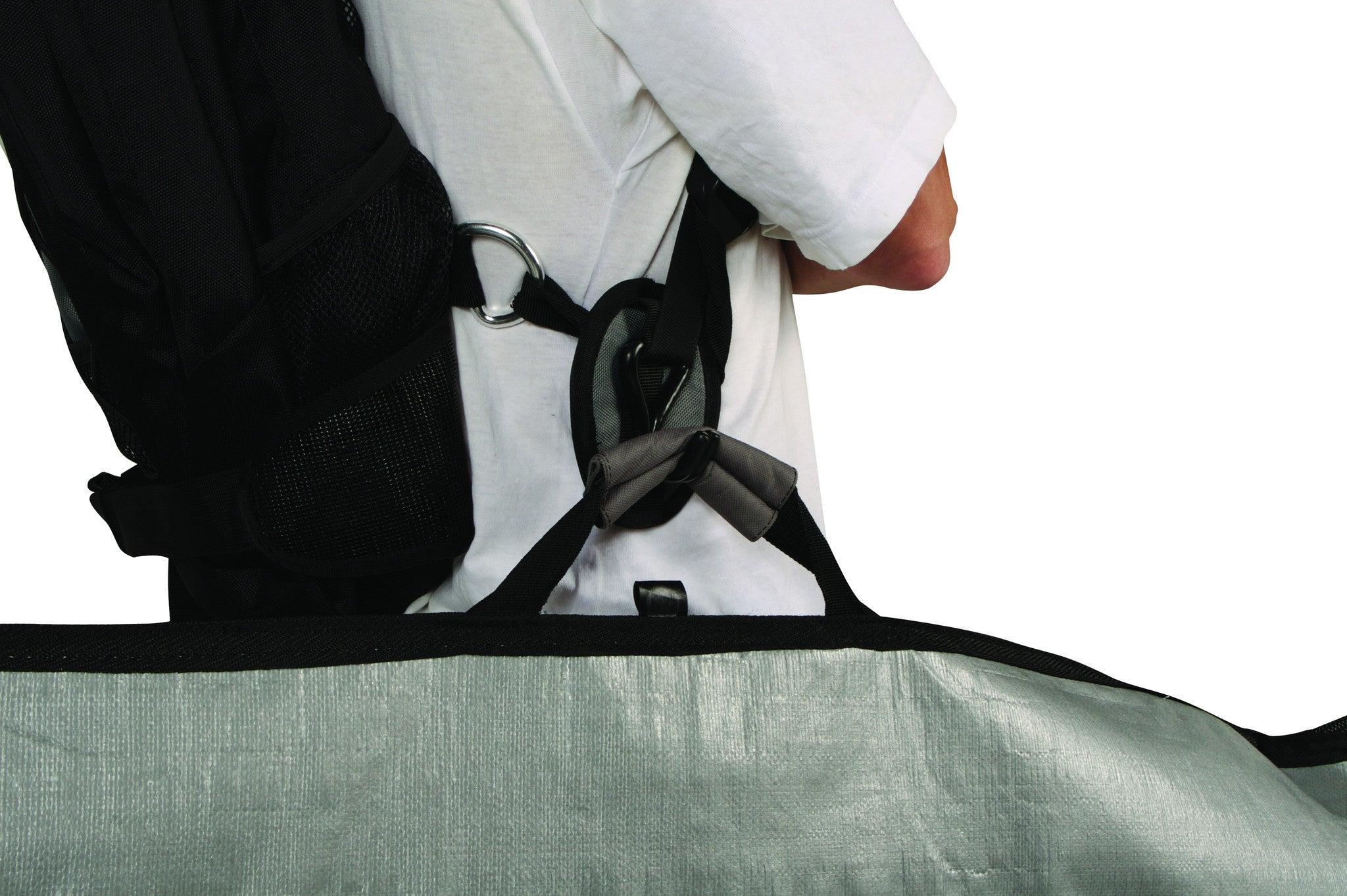 Curve Fatboy Backpack carry surfboard