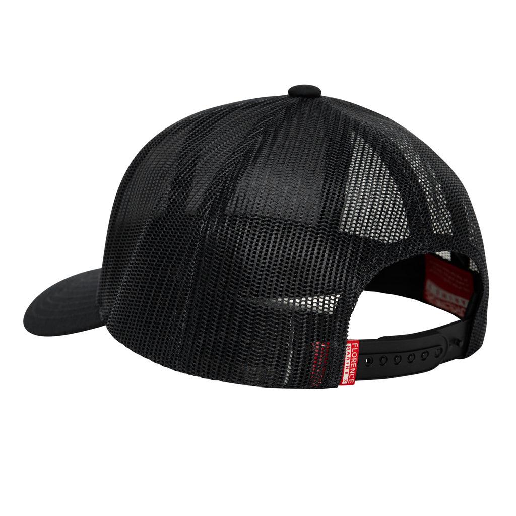 Florence Marine X Trucker Hat - Black back