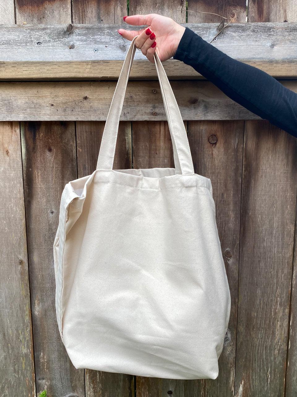 Green Fuz Beach City Bag - Natural back