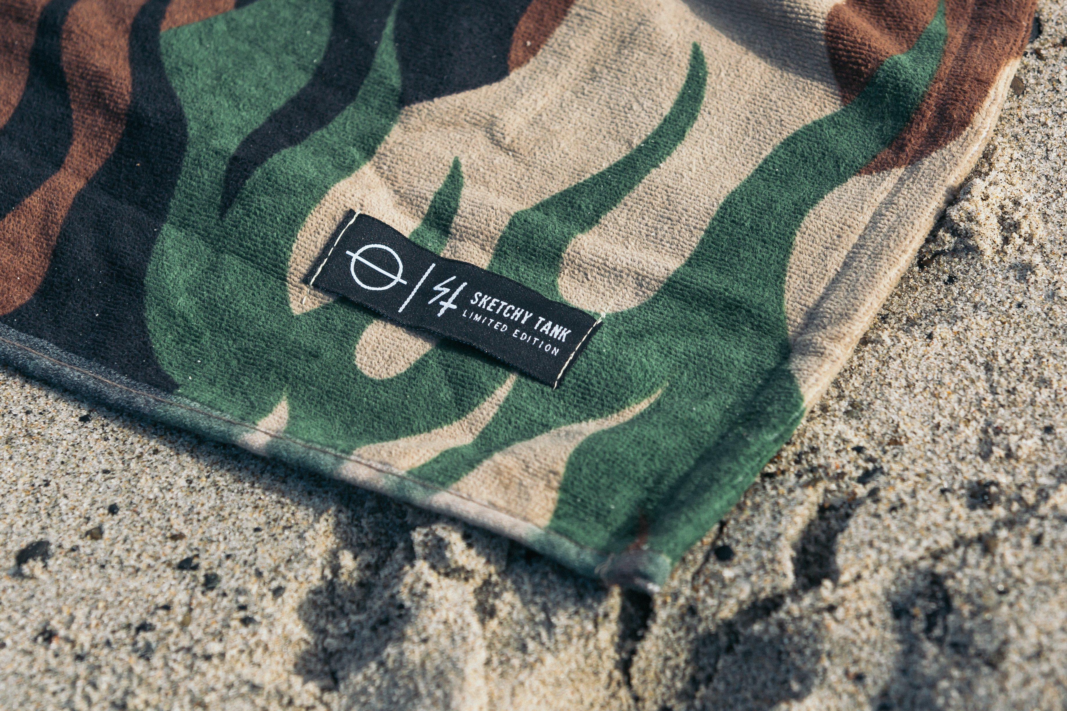 LEUS Sketchy Tank Beach Towel limited edition
