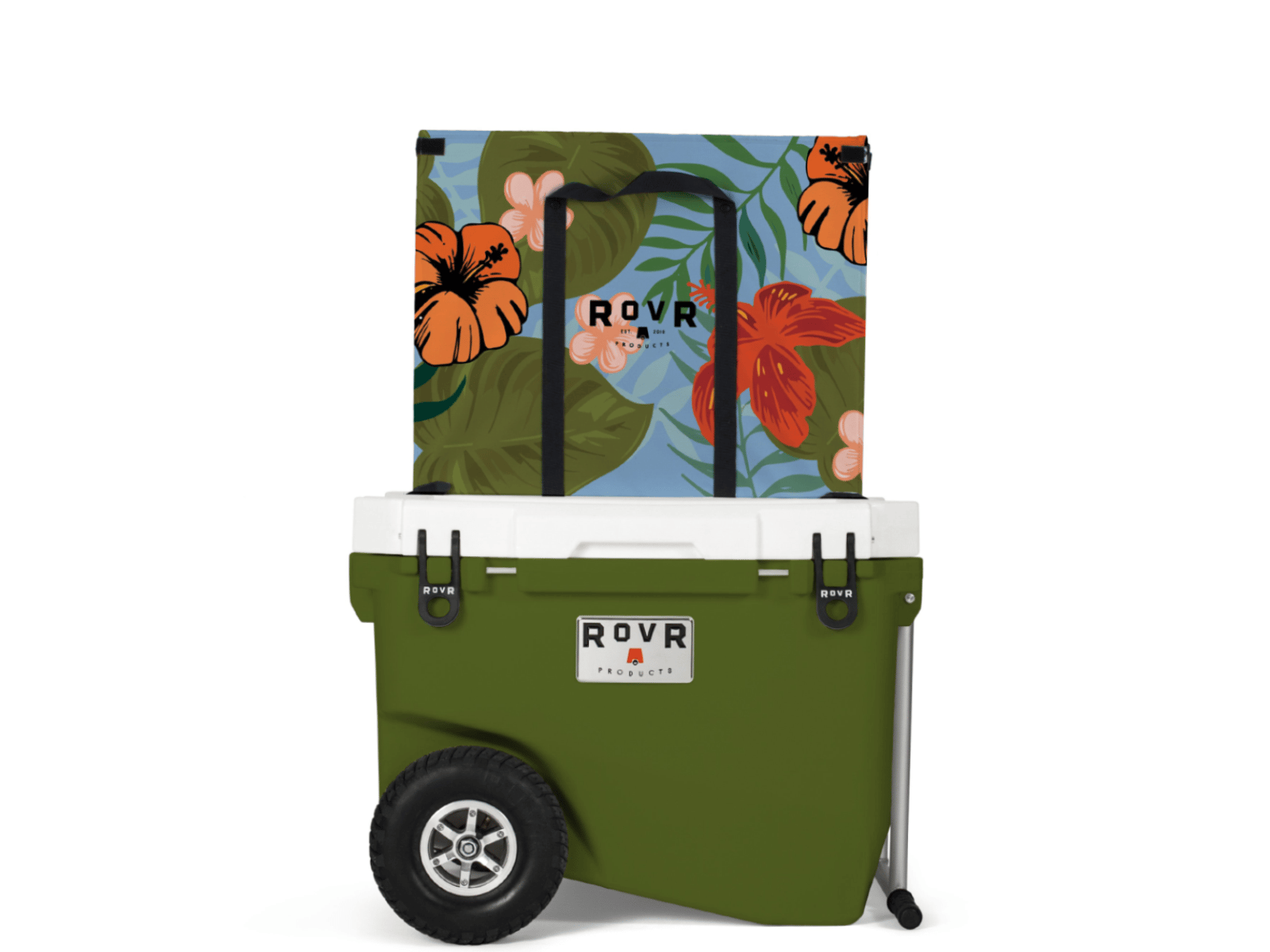 ROVR RollR 60 Cooler - Aloha with bag