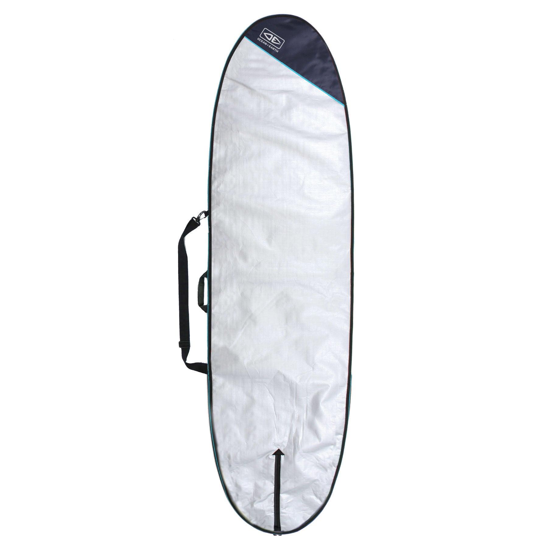 Barry Basic Longboard Cover - Black/Red / 8'6" 4