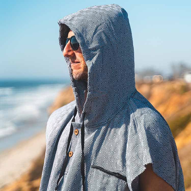 West Path Surf Changing Poncho - Lightweight Turkish