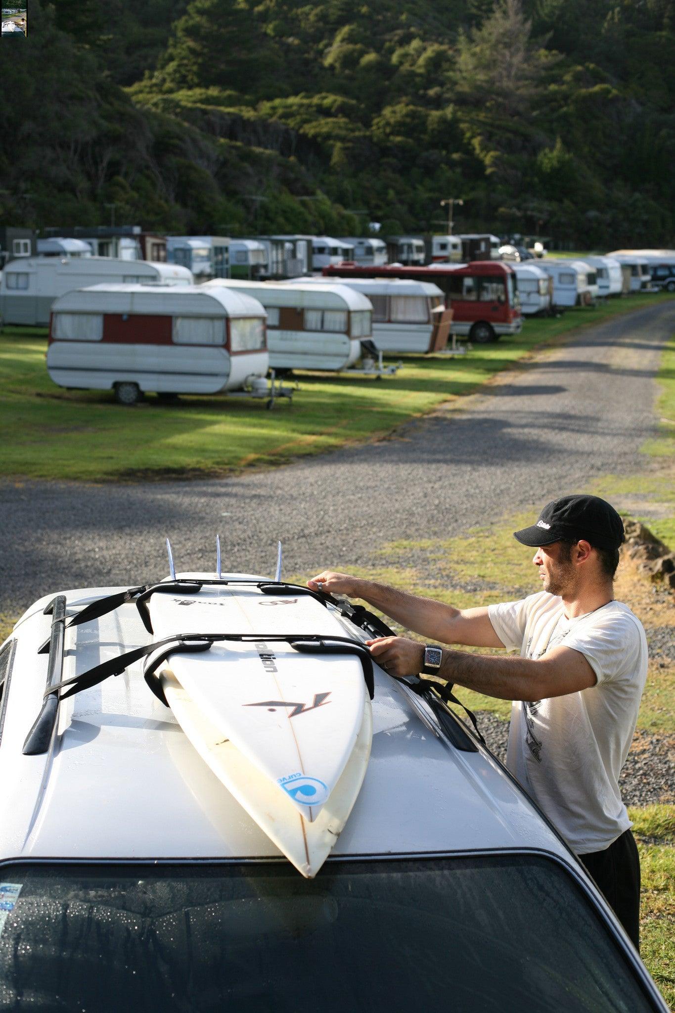 Curve Lockdown Surfboard Soft Racks caravans