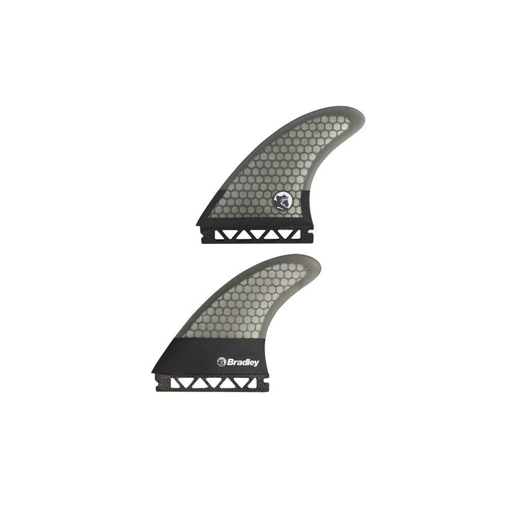 Quiksilver Christiaan Bradley Quad Rear Fins - Black