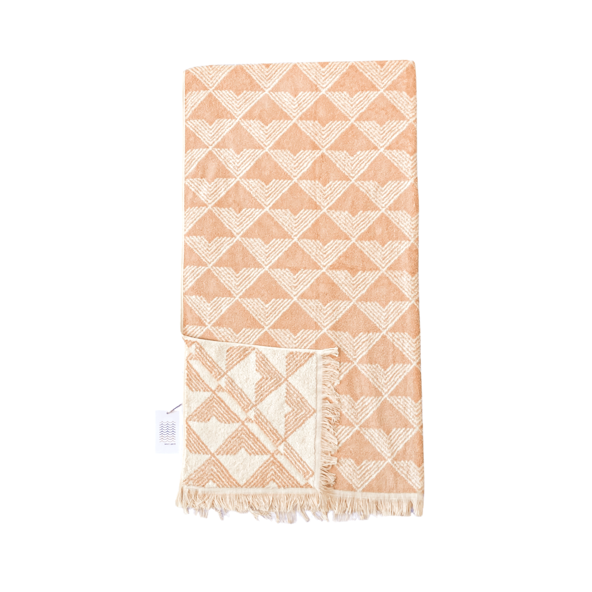 West Path Oversized Beach Towel - Organic Cotton