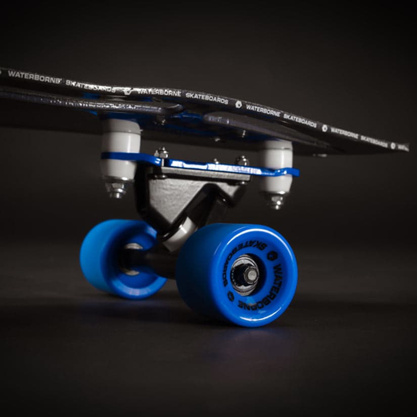 Waterborne Cemini Longboard Surfskate Skateboard front truck angle