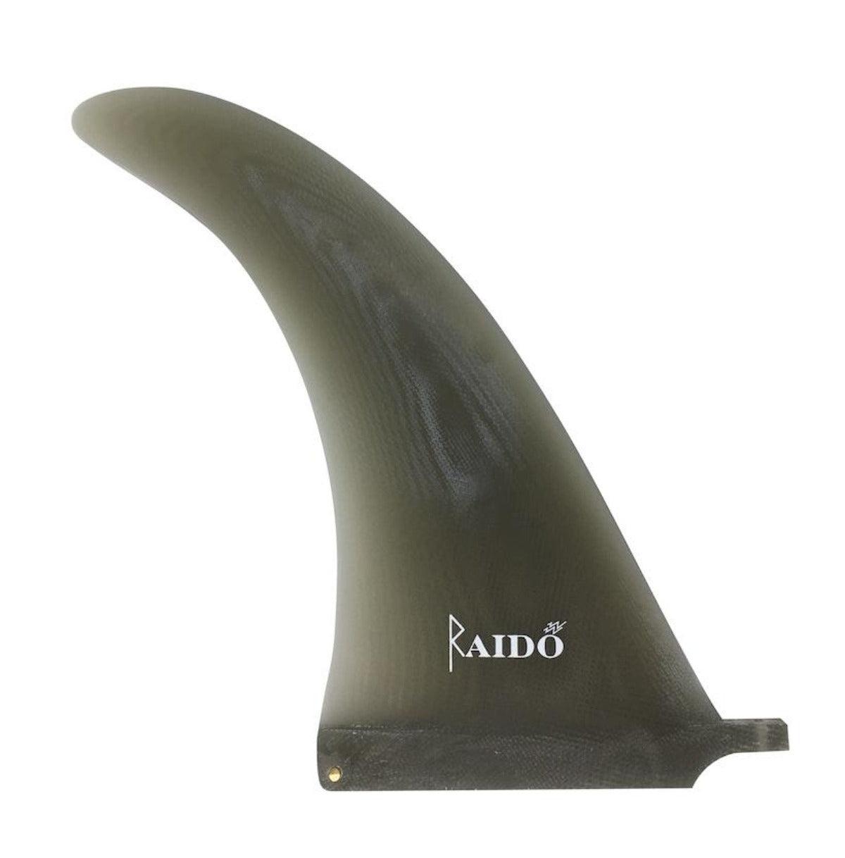 Raido Surf Hull Cult Flex 8" Single Fin - Grey