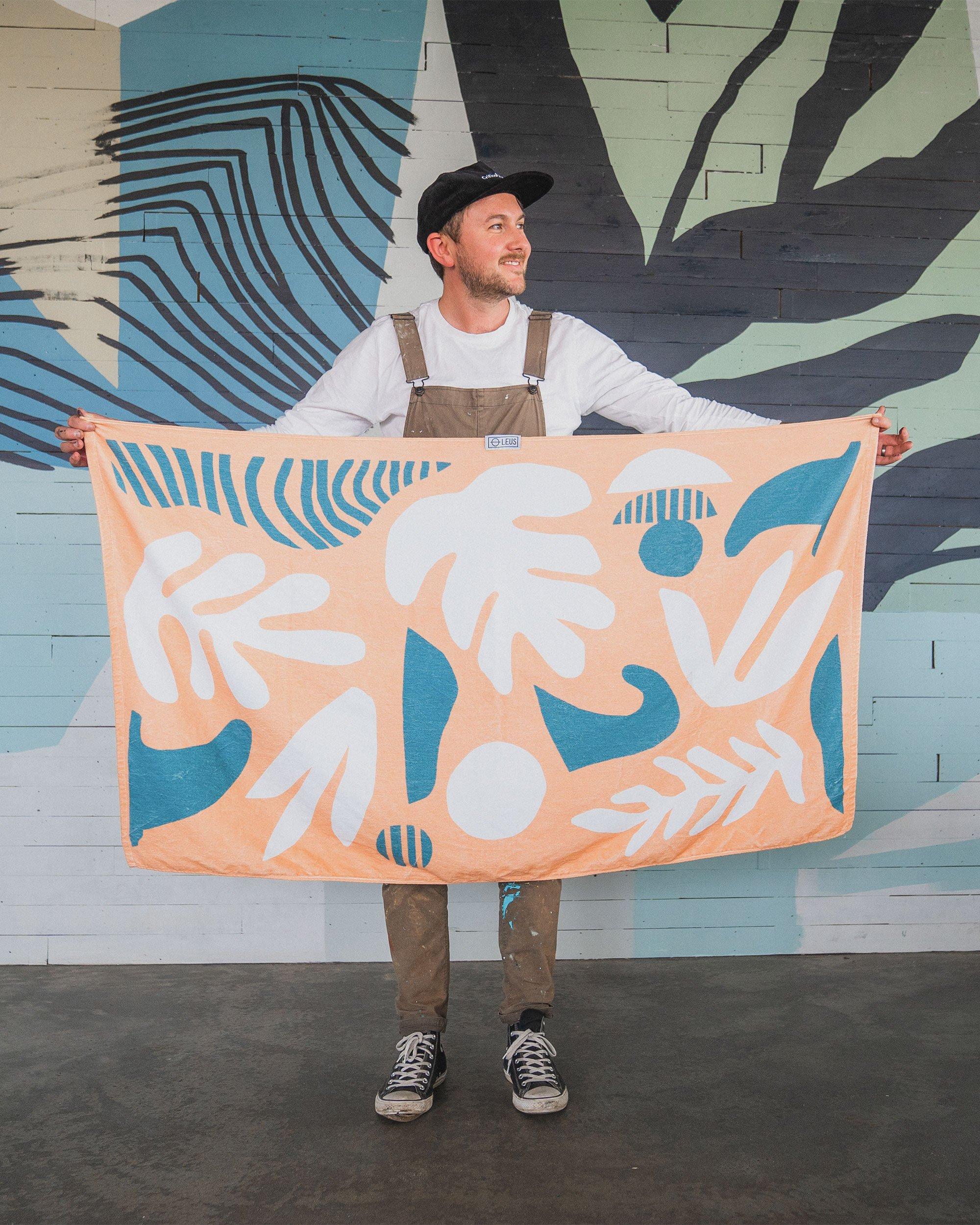 LEUS Chris Nixon Beach Towel-5