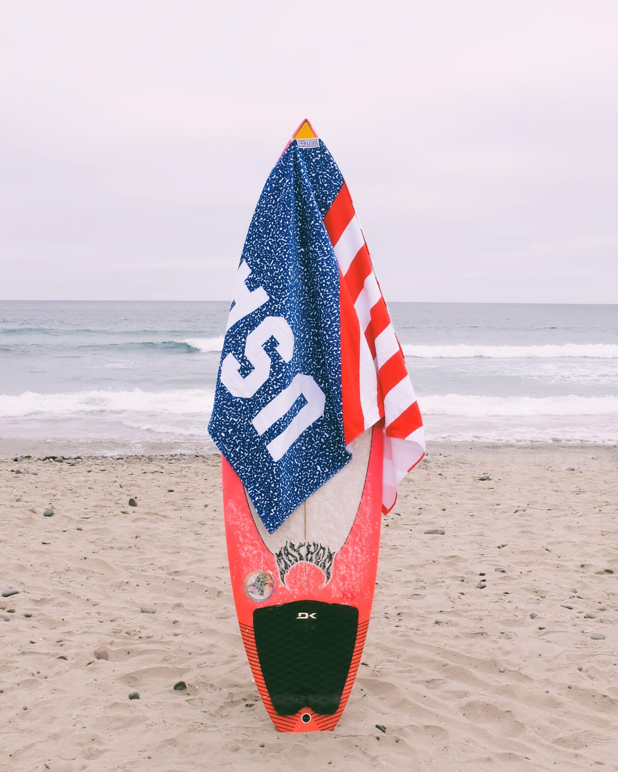 USA Surfing Olympic Beach Eco Towel 4