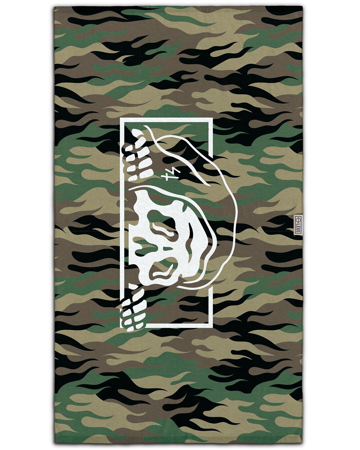 LEUS Sketchy Tank Beach Towel