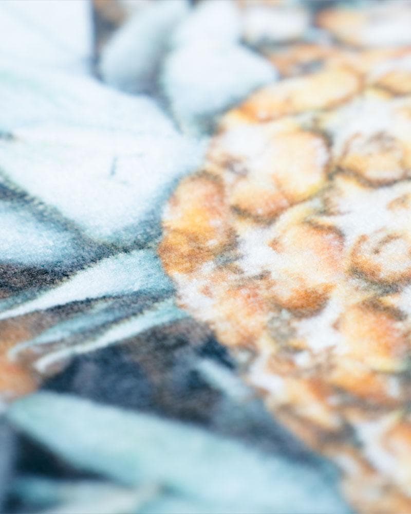 LEUS Pineapple Paradise Beach Towel close up