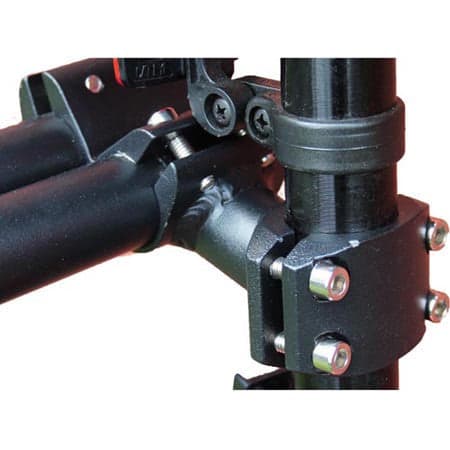 Curve Surfboard Bike Rack seat stem close up