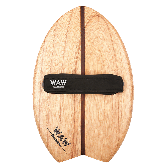 WAW Timber Fish Body Surfing Handplane - Arrow 2