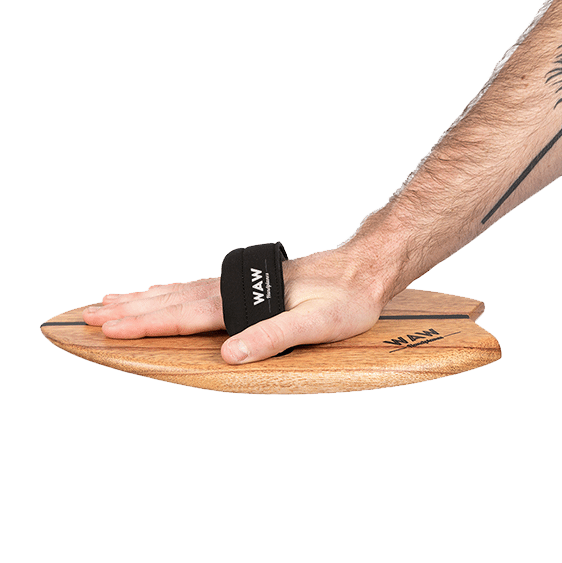 WAW Timber Fish Body Surfing Handplane - Arrow 4