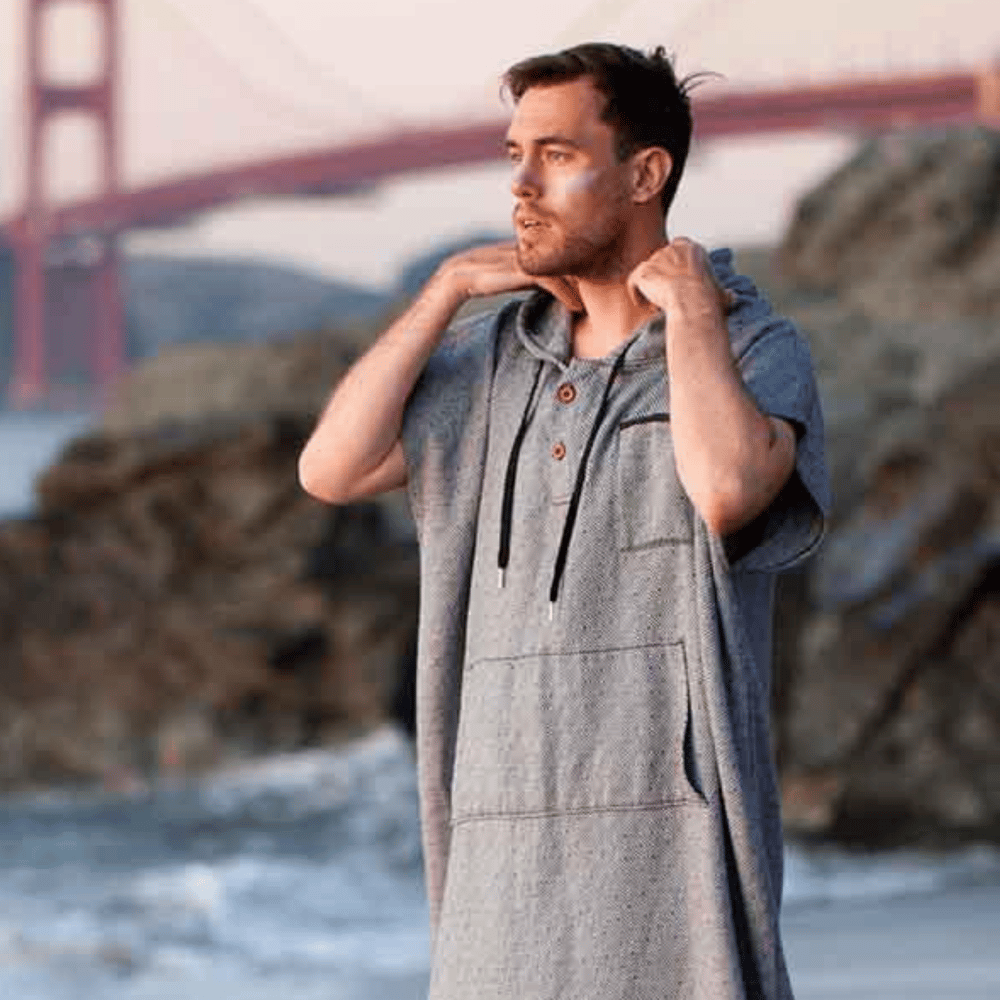 West Path Surf Changing Poncho - Lightweight Turkish
