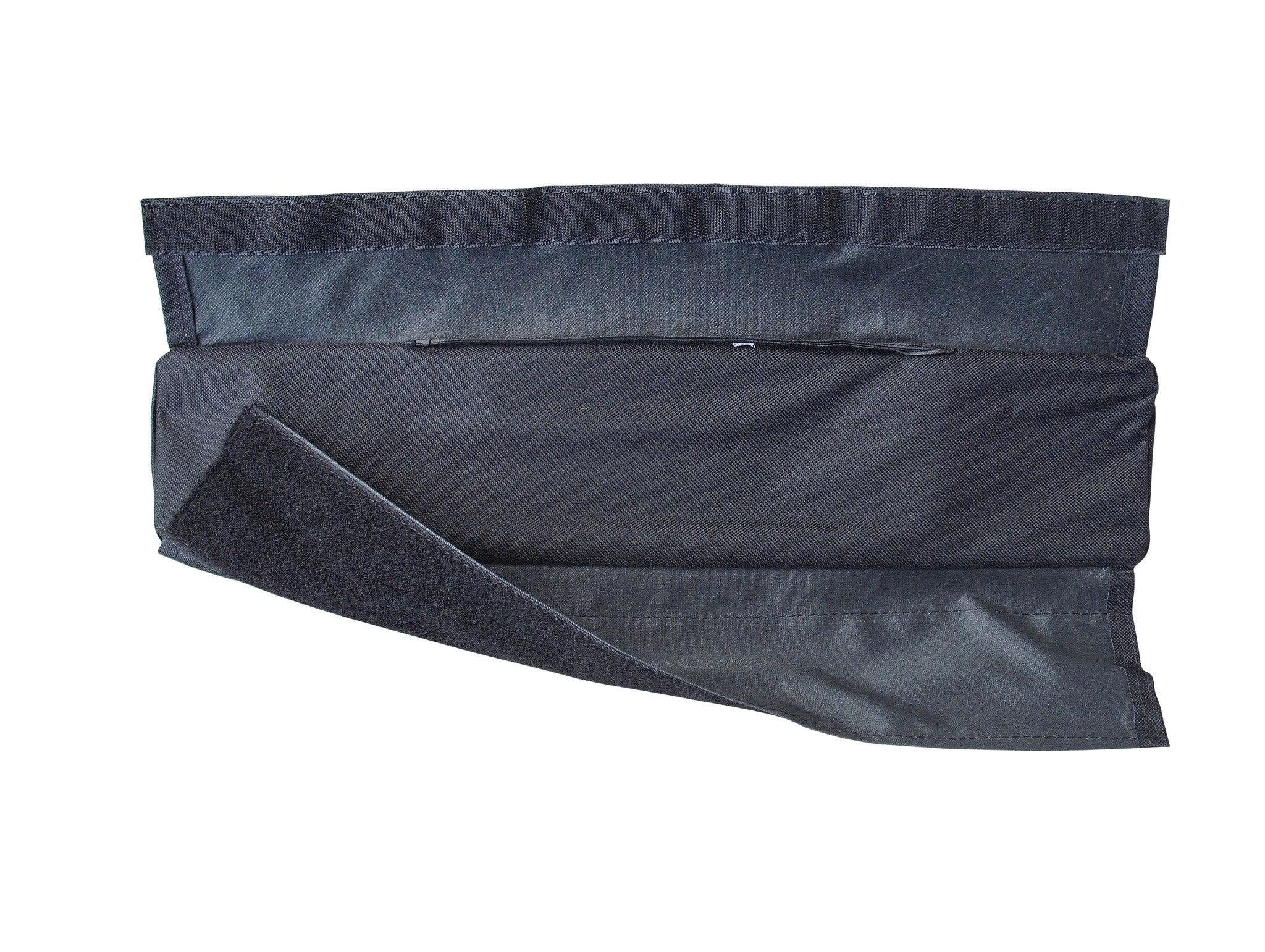 Curve Roof Rack Pads Aero - Black - Single 18.5" open
