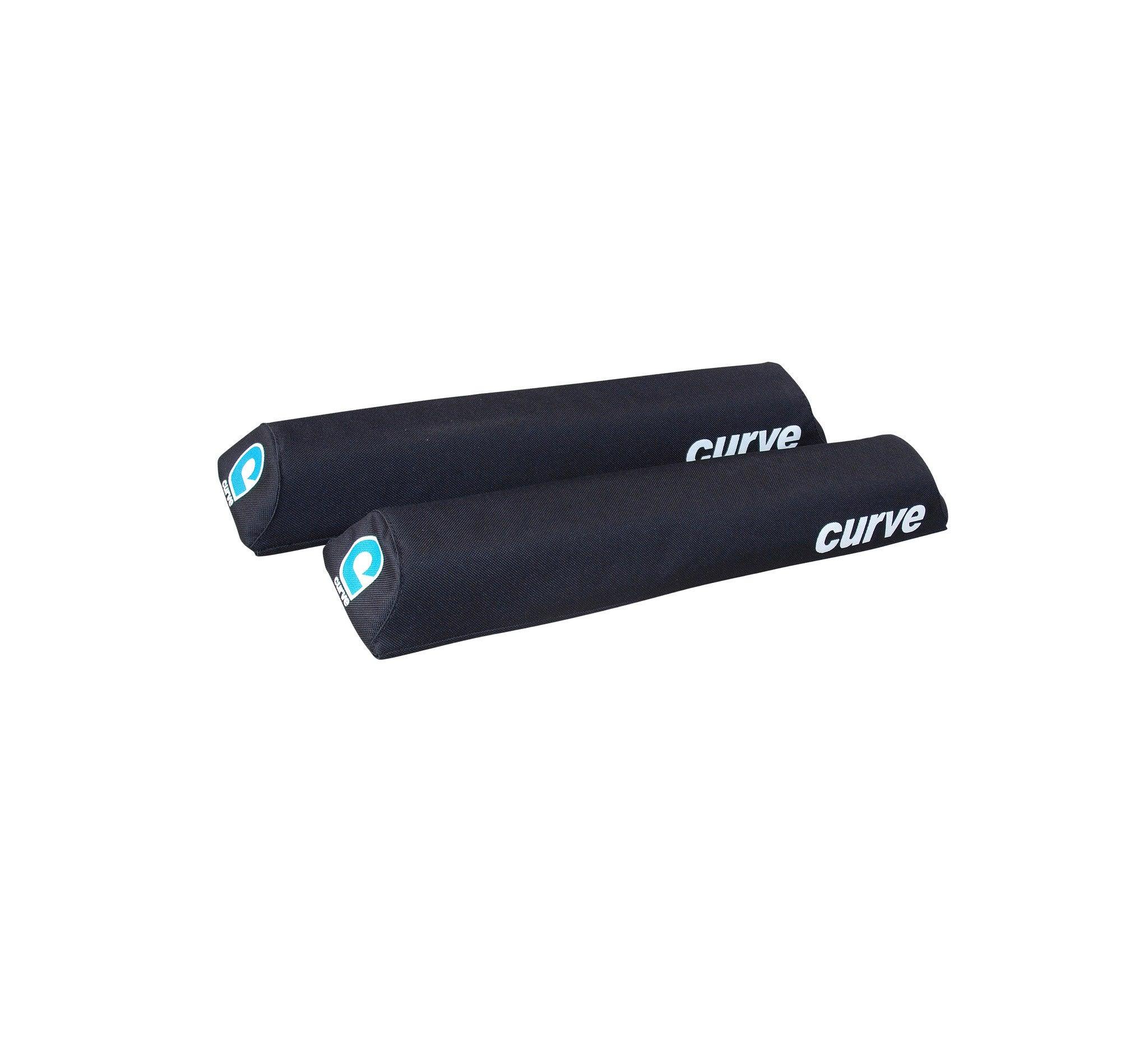 Curve Roof Rack Pads Aero - Black - Single 18.5"