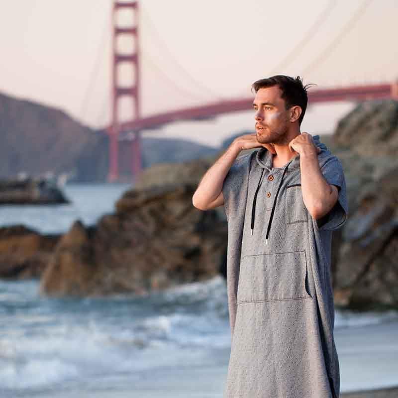 West Path Surf Changing Poncho - Lightweight Turkish
