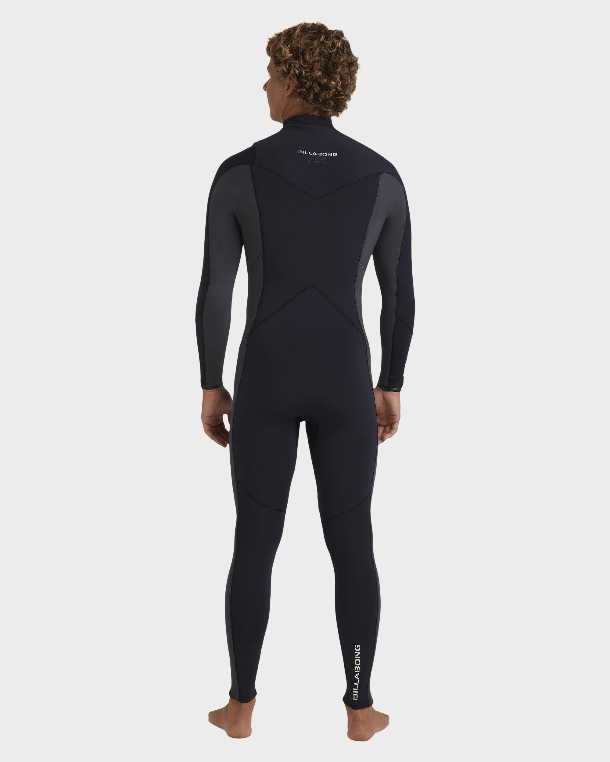 Mens 3/2mm Absolute Natural Chest Zip Wetsuit