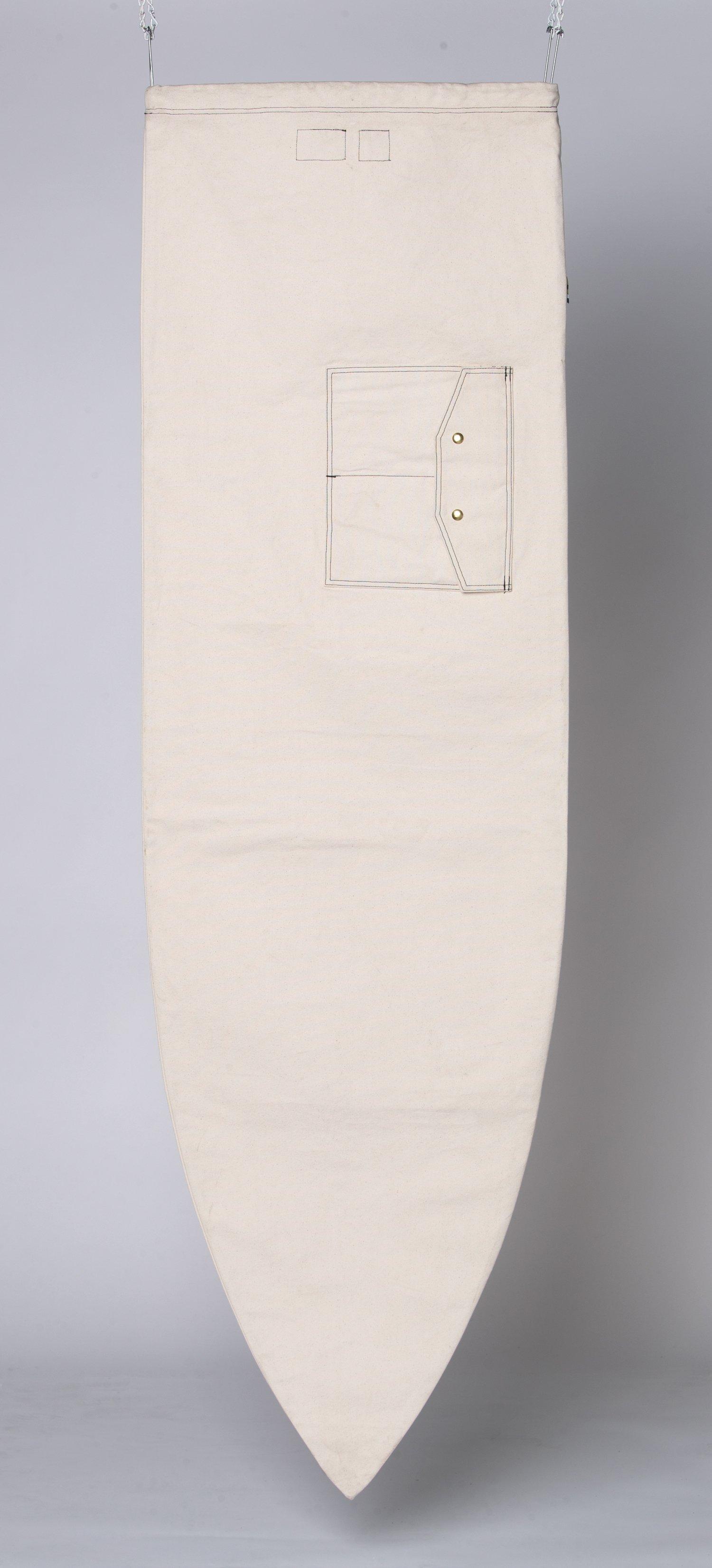 OLA CANVAS Shortboard Bag - Natural