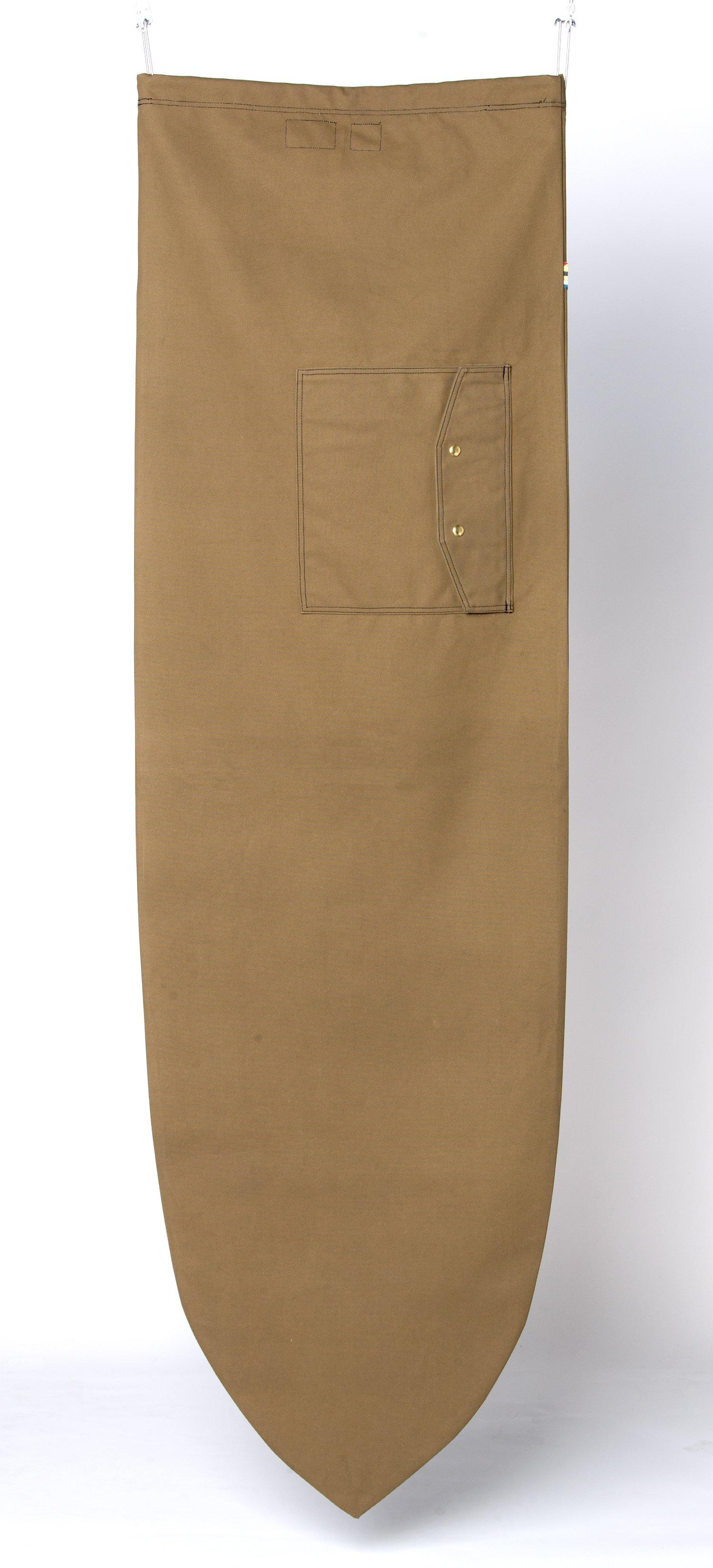 OLA CANVAS Bonzer Surfboard Bag - Ranger Brown - pack