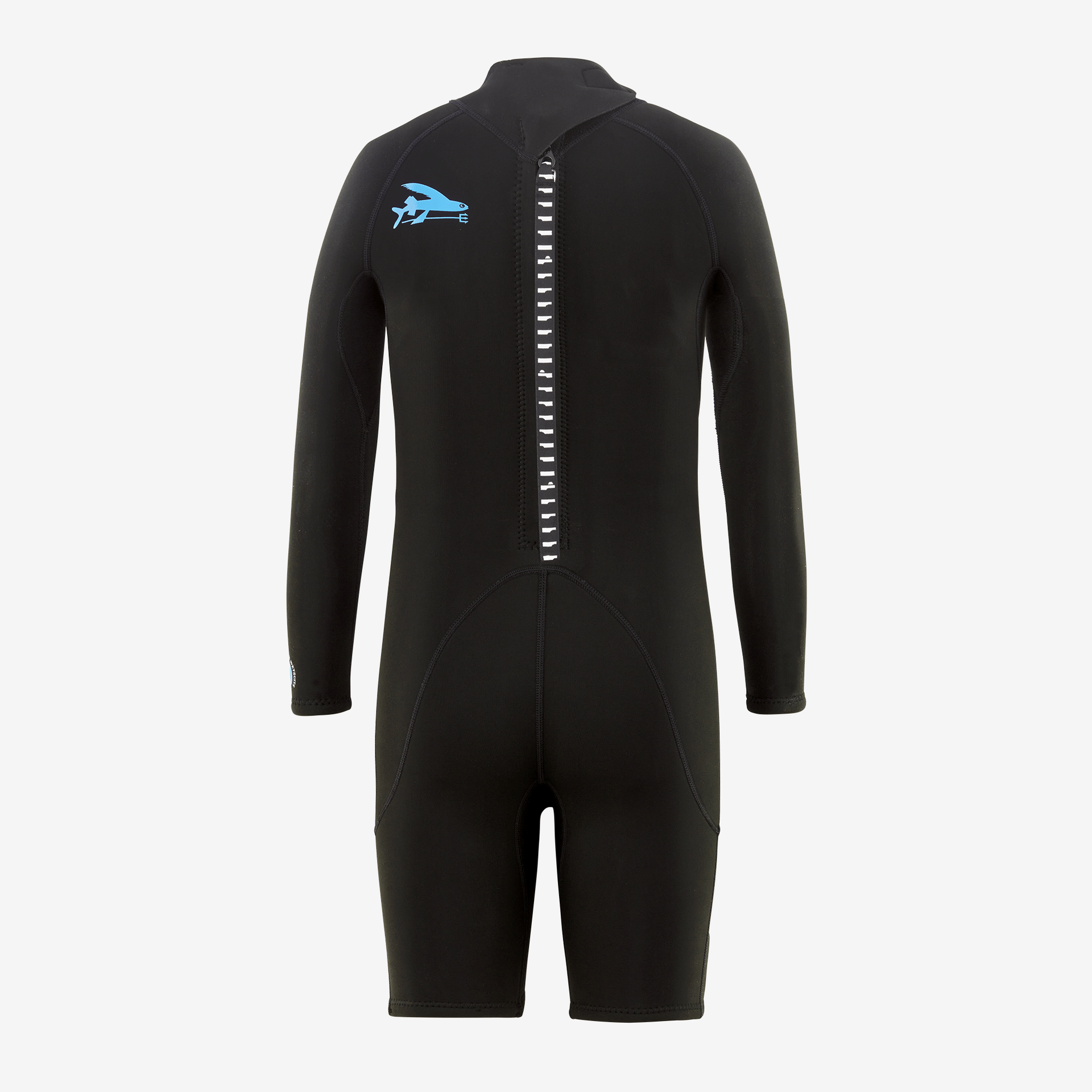 Back view of wetsuit