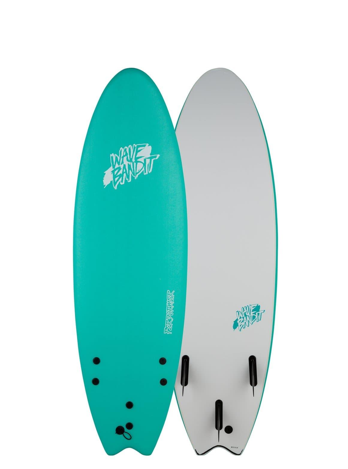 6' 0" PERFORMER - TURQUOISE/WHITE