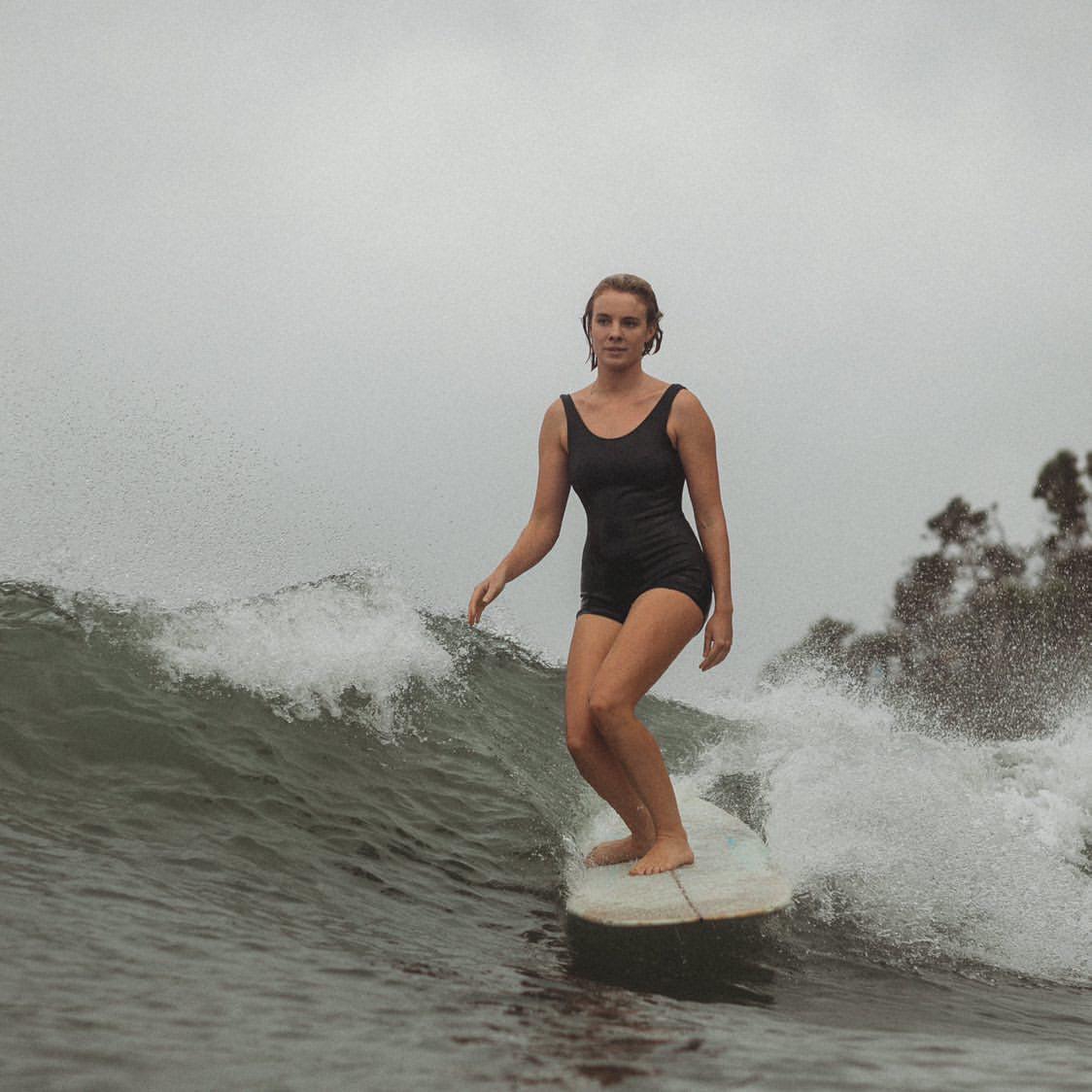 Lola Black swimsuit in action