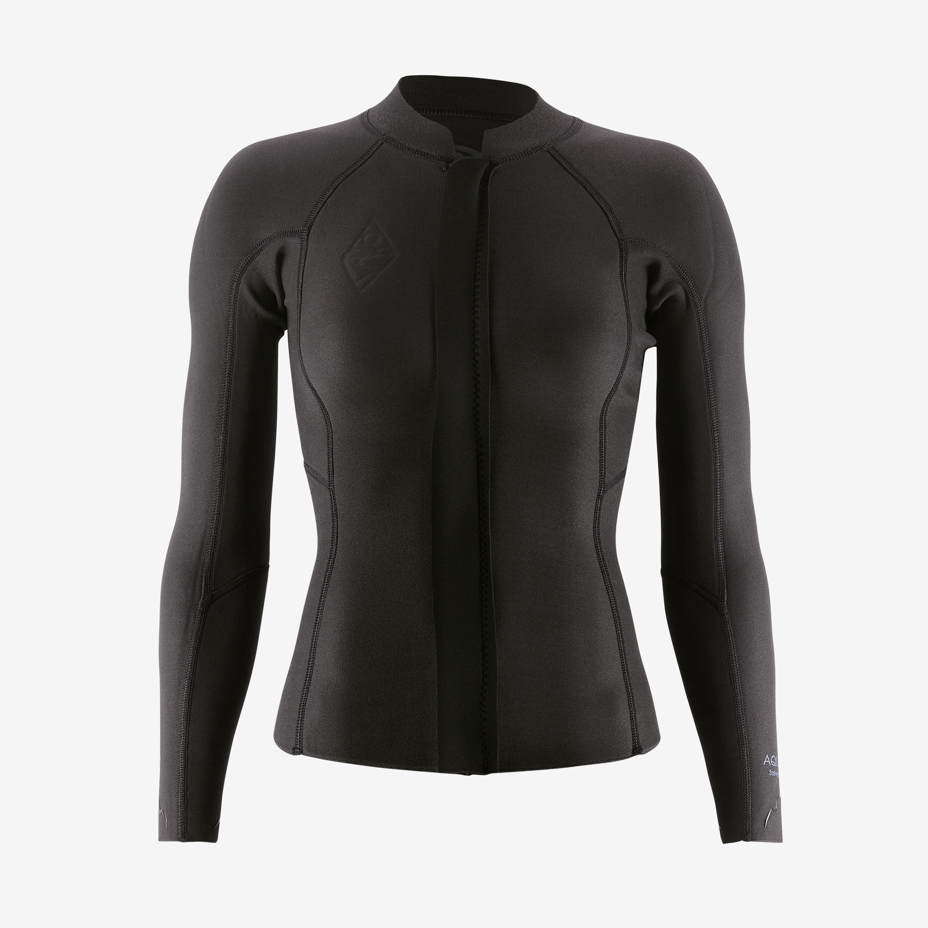 Front view of wetsuit top