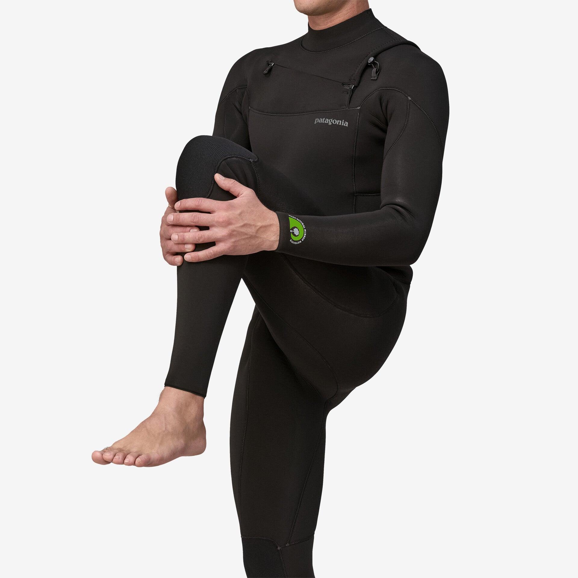 Close-up of wetsuit seam