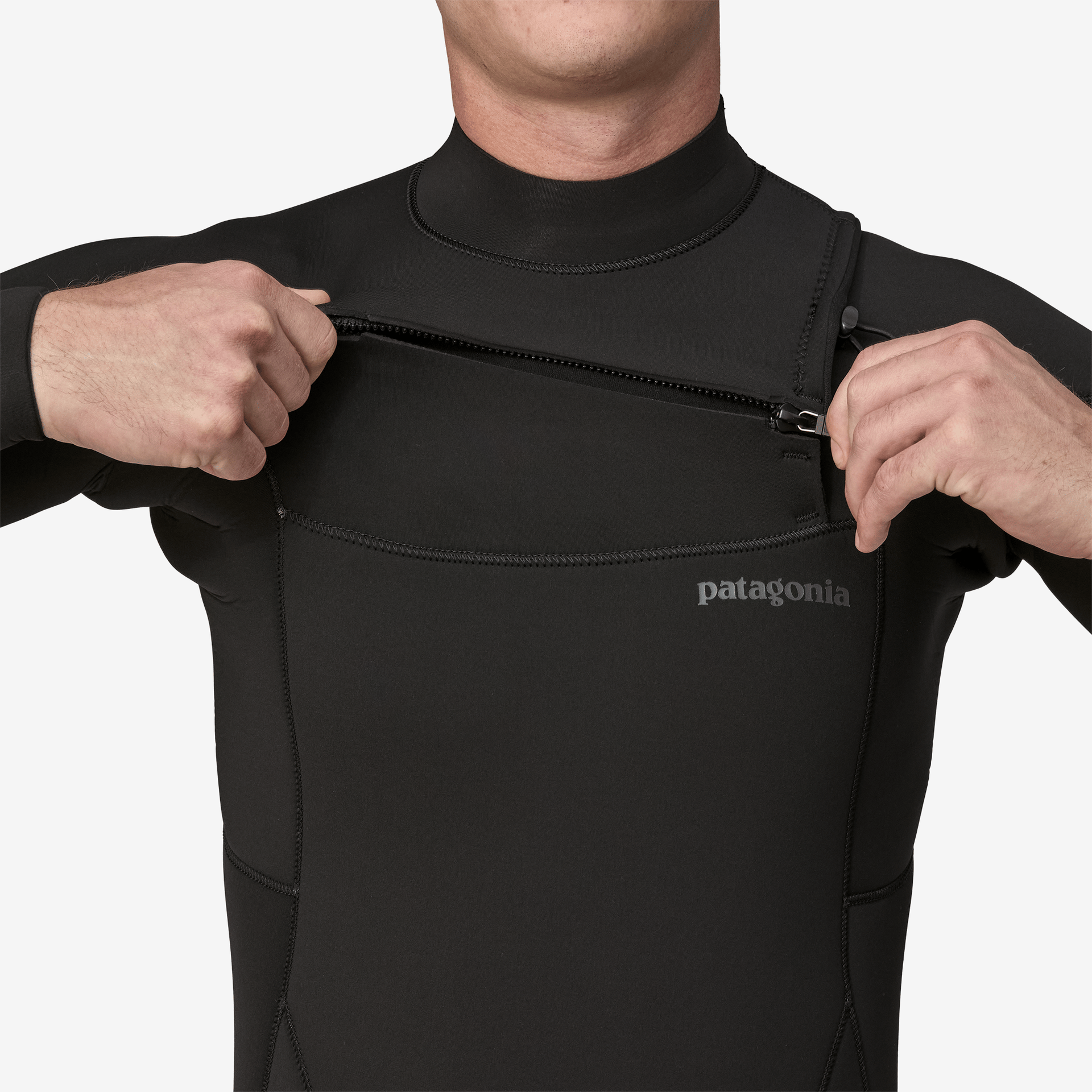 Buy the Patagonia Men's Yulex Regulator Lite 2mm Black Full Suit
