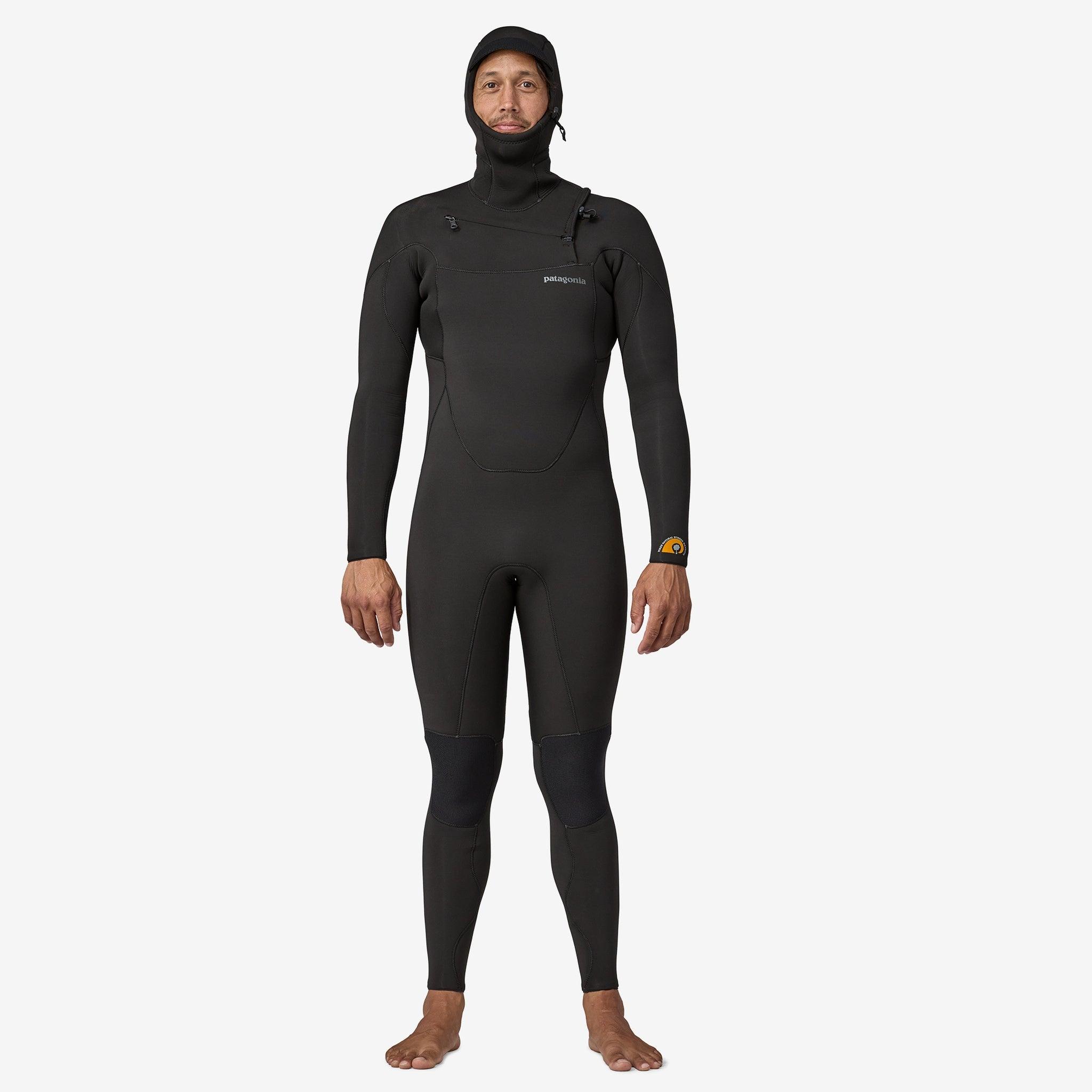 Front view of wetsuit
