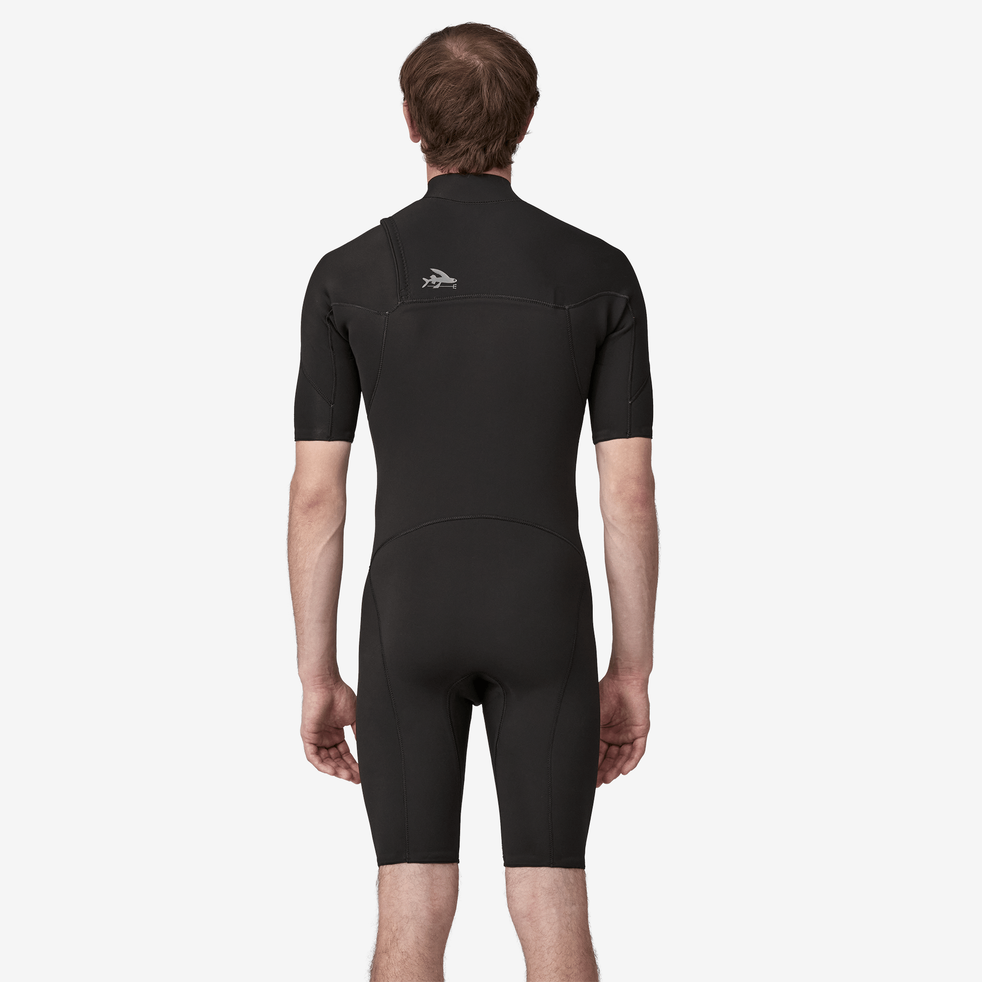 Back view of wetsuit