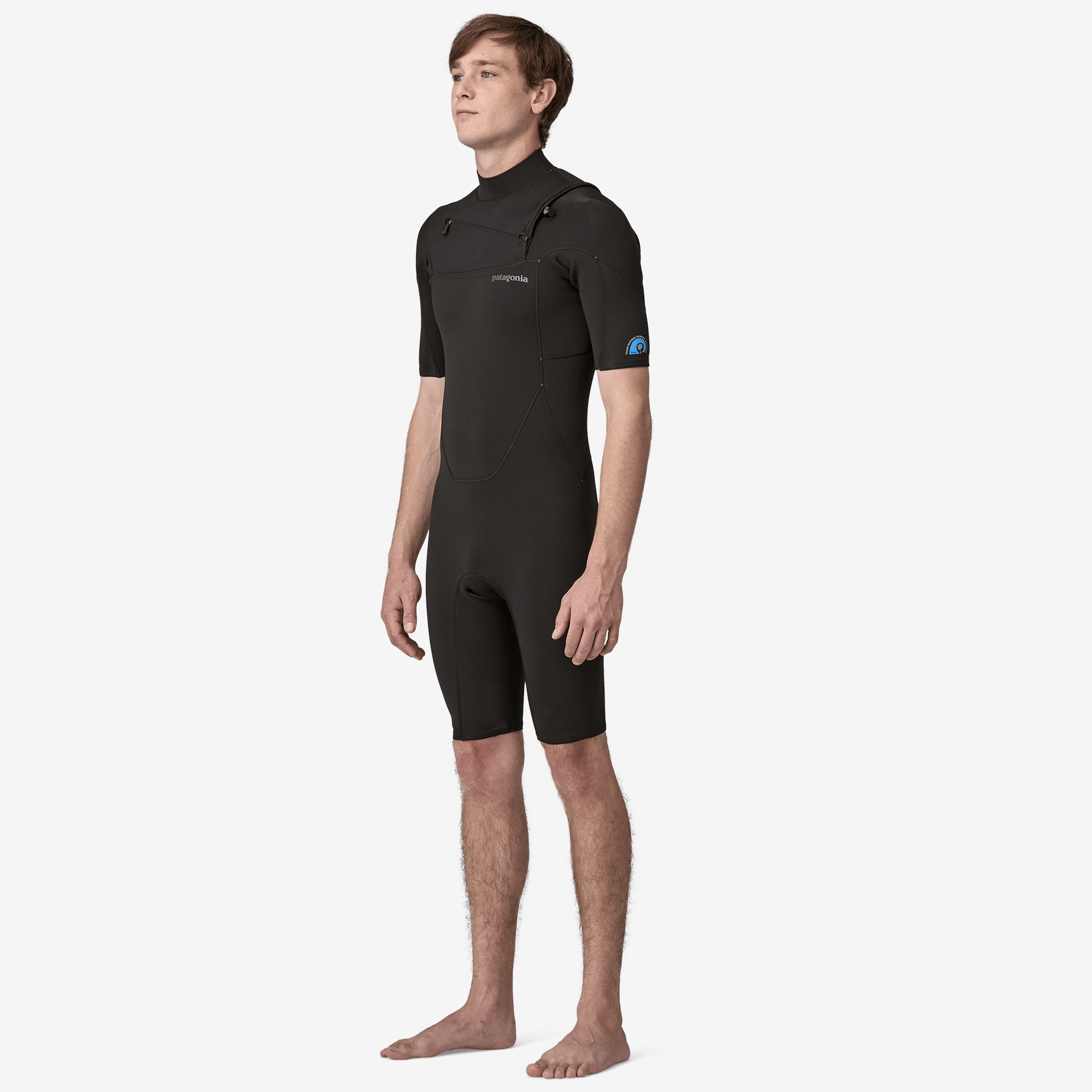 Side view of wetsuit