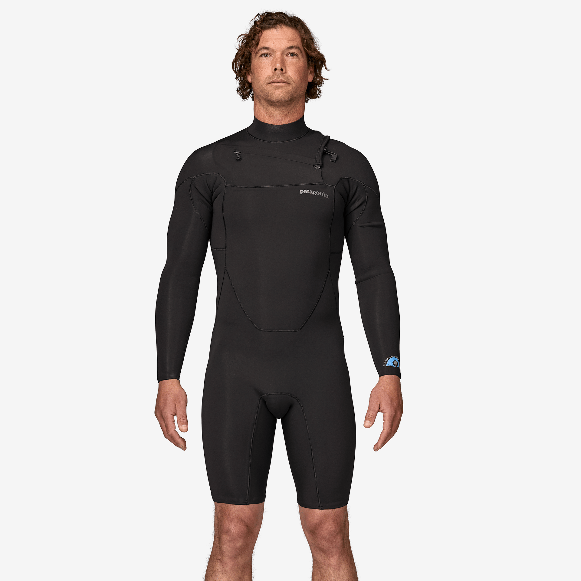 Front view of wetsuit