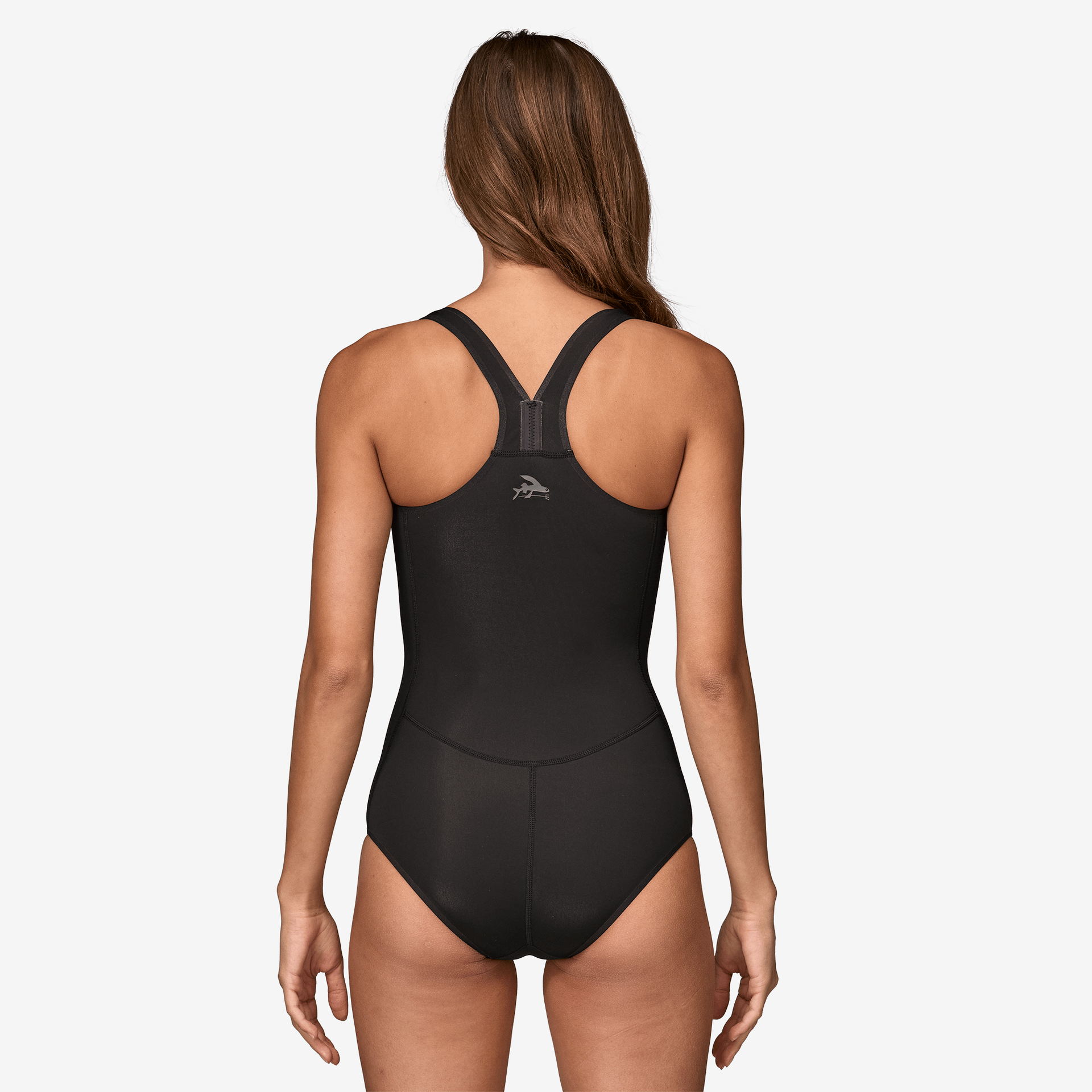 Back view of wetsuit