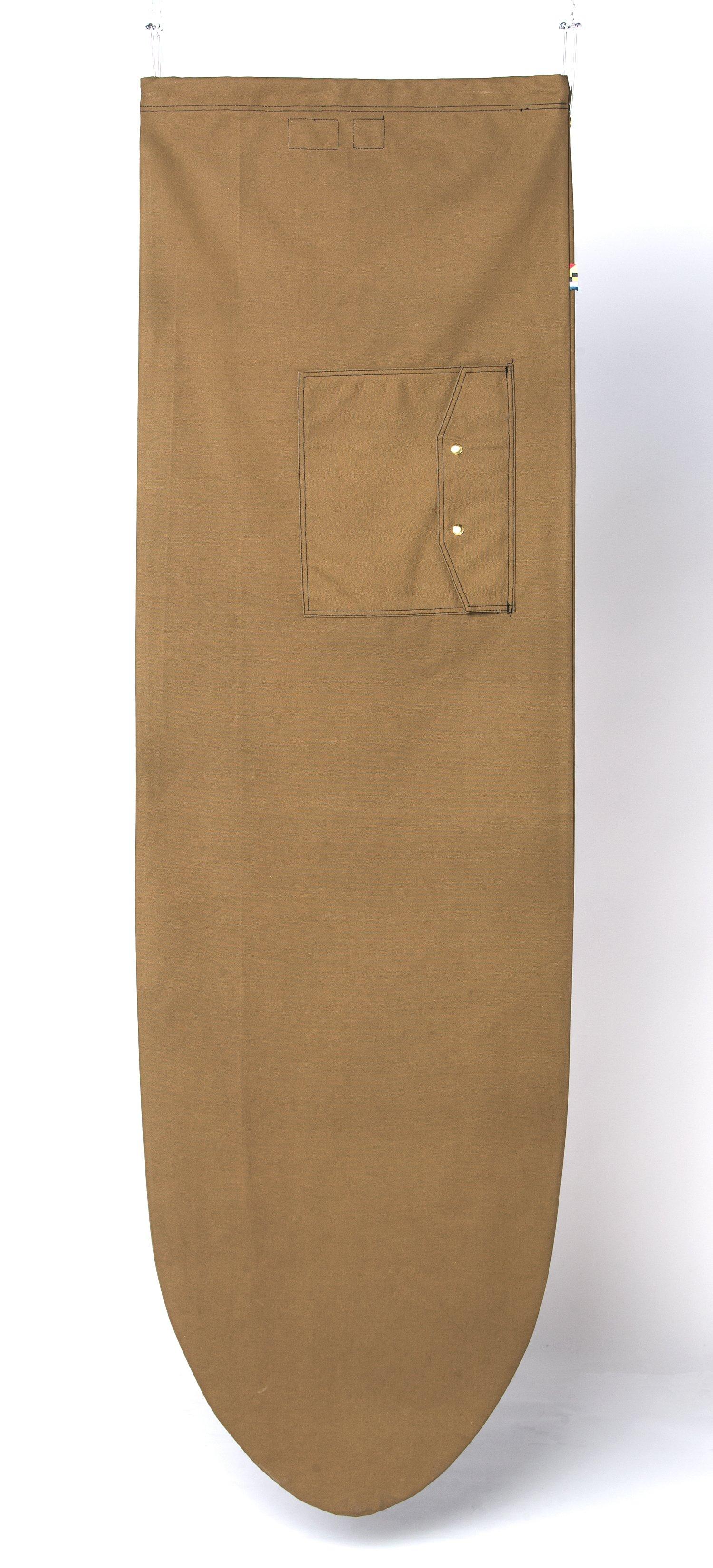 OLA CANVAS Round Nose Surfboard Bag - Ranger Brown