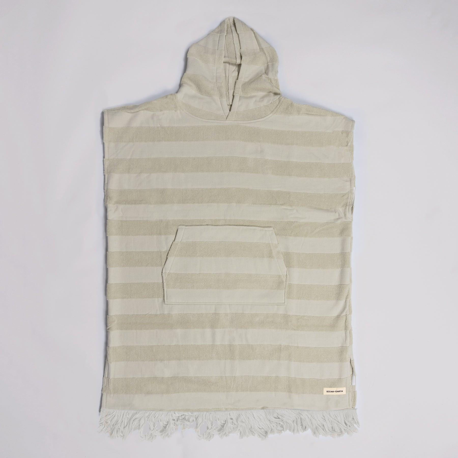 Ladies Layz Poncho Sand Front