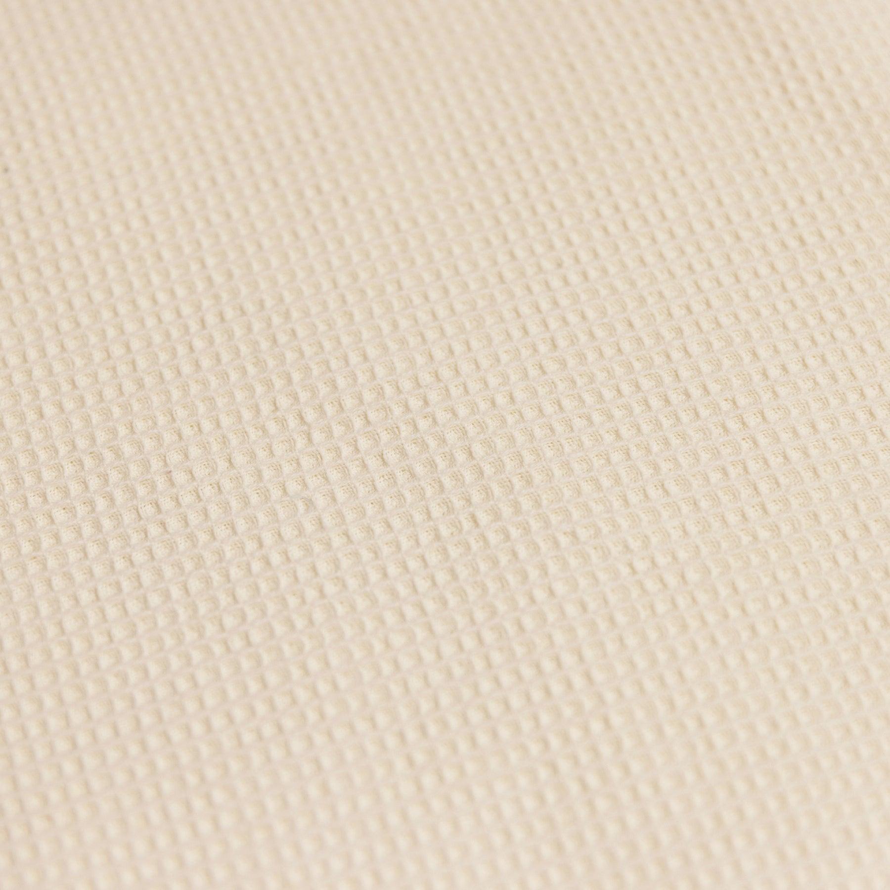 Pocket detail of Antique White Poncho