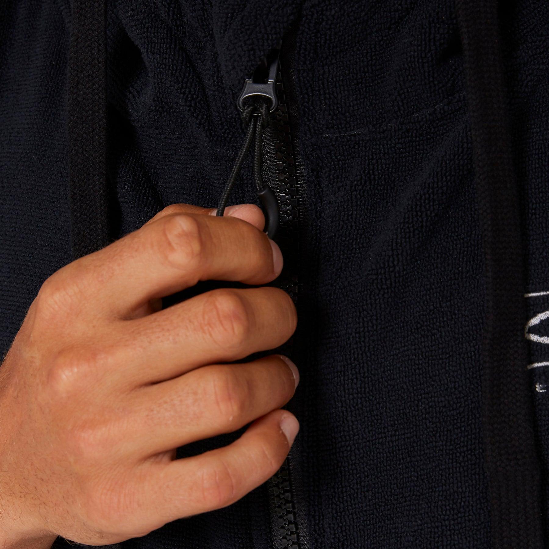 Close-up of zipper