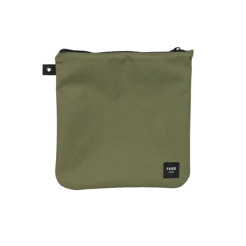 Olive Drab Fin Wallet Front View