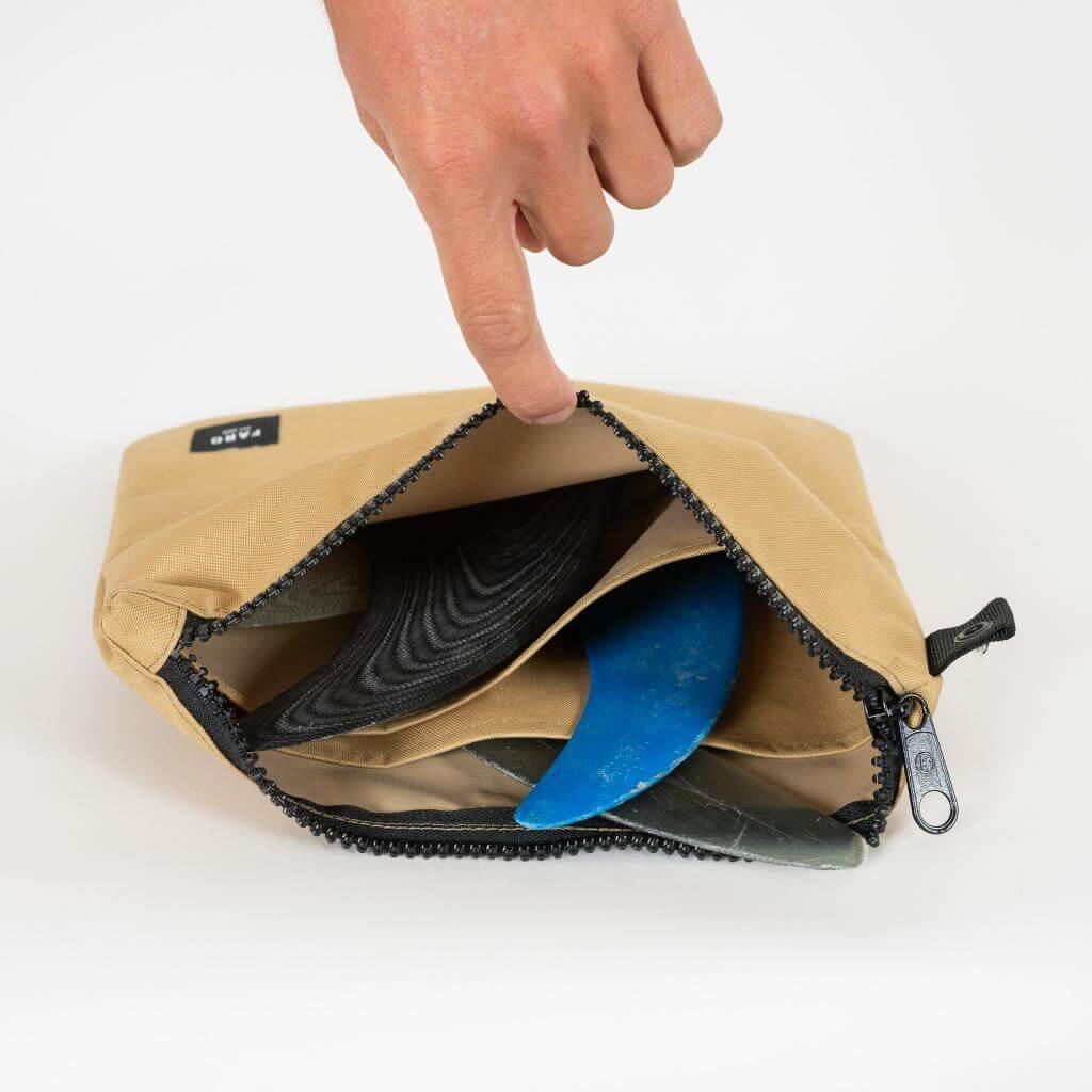 Harbor Tan Fin Wallet with Fins