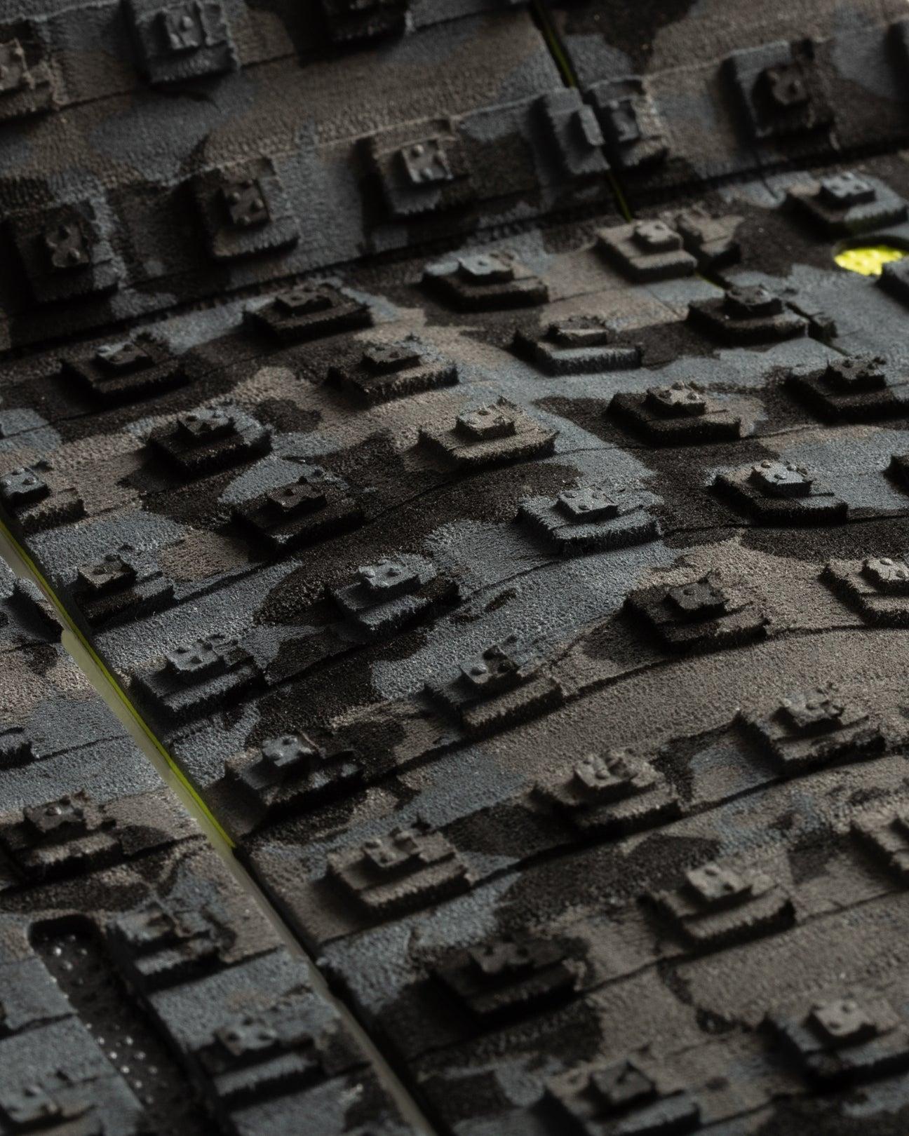 Side view of camo traction pad