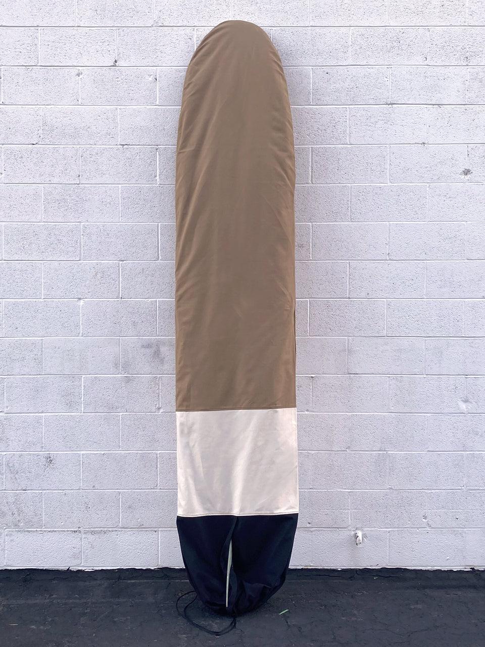 Green Fuz Stone Age Canvas Longboard Bag back