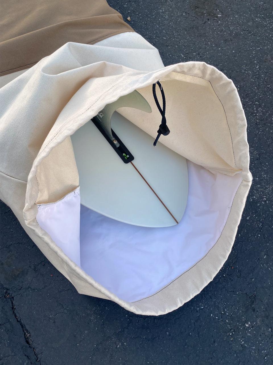 Green Fuz Stone Age Canvas Board Bag Liner