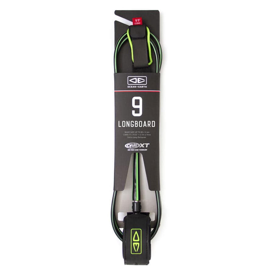 Surfboard Leash | Longboard Premium ONE-XT- 9ft | Ocean and Earth