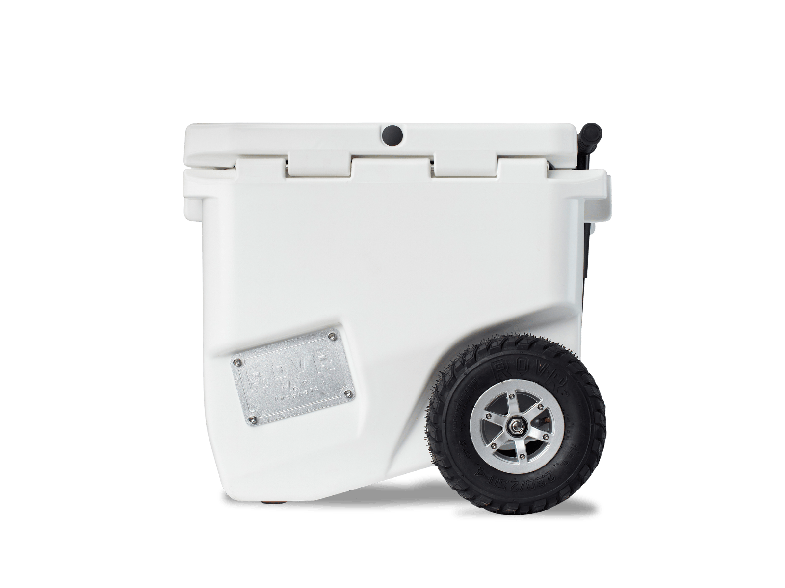 Powder cooler back view