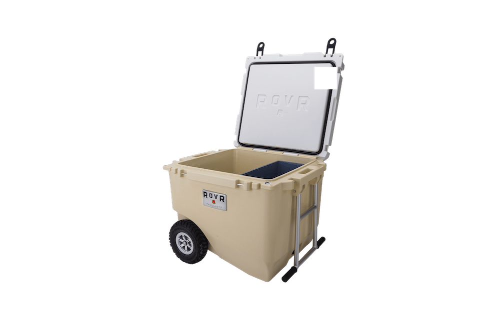 Sand cooler open lid