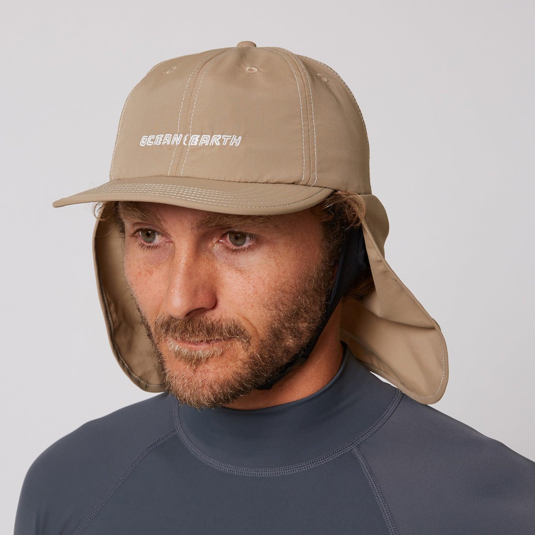 Ocean & Earth | G-Land Legionnaire Surf Cap | Stone